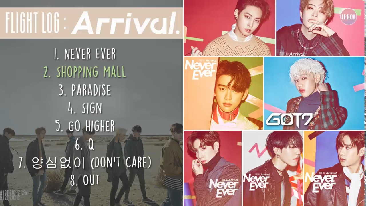 GOT7(갓세븐) - FLIGHT LOG : ARRIVAL 6TH MINI ALBUM [FULL ALBUM]