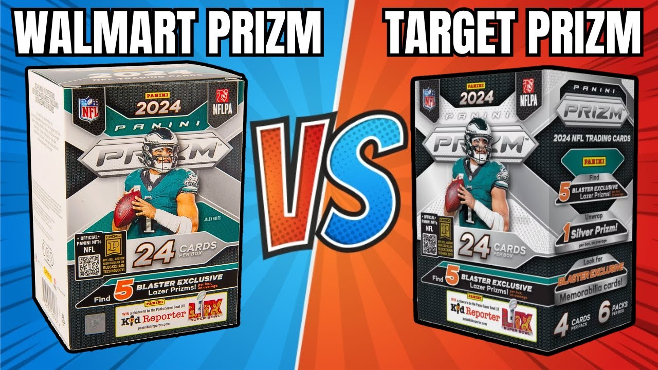 BIG PULLS FROM RETAIL BOXES! 2024 PRIZM FOOTBALL BLASTER BOX REVIEW!
