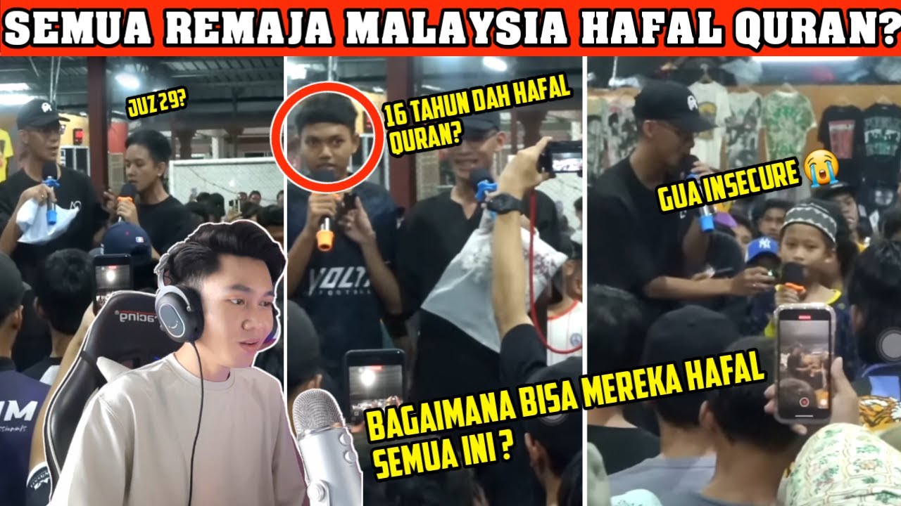 Merindinggg ! HAMPIR SEMUA REMAJA MALAYSIA HAFAL QURAN ? Kok bisa sih?