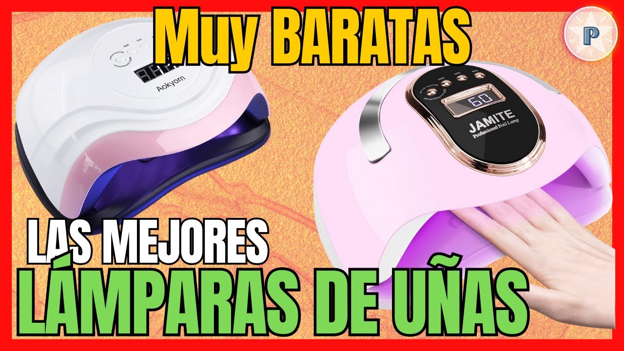 💅 Las 4 mejores LÁMPARAS DE UÑAS BARATAS de Amazon 💅 || 2024 || Mejor CALIDAD y PRECIO