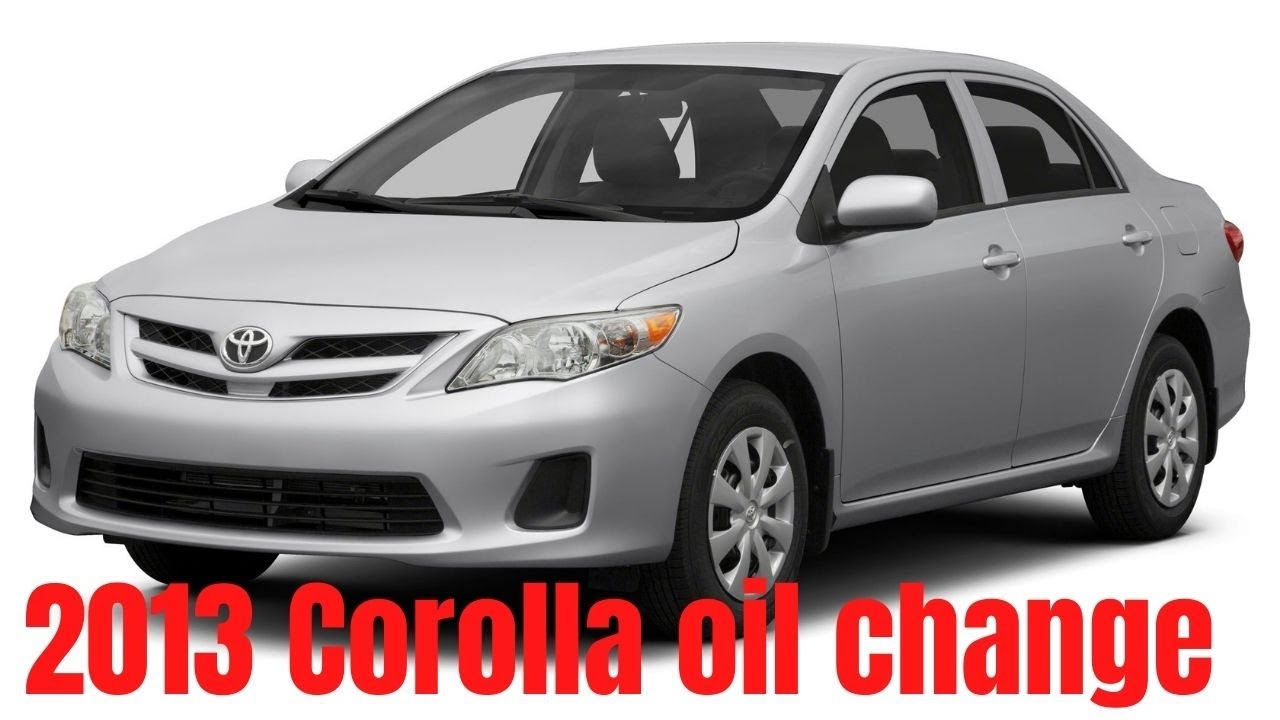 Backyard Oil change and service to the 2013 Corolla..150,000K