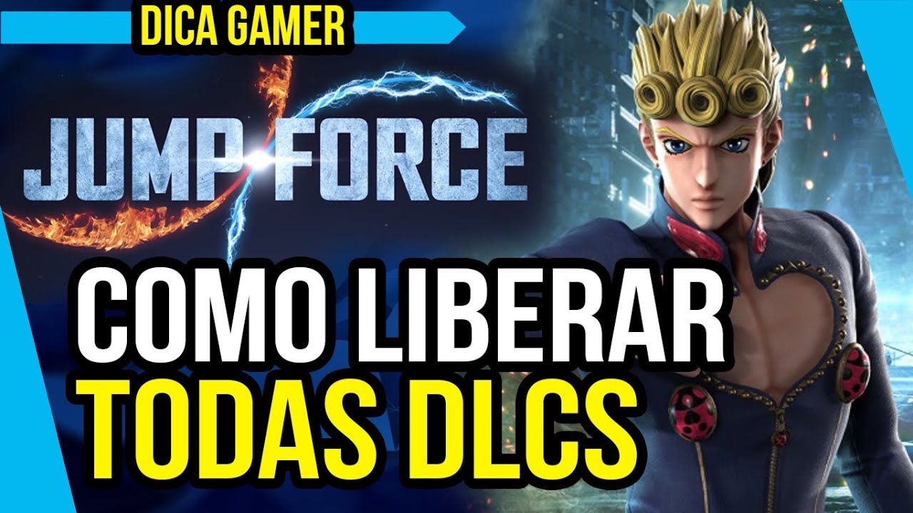 COMO Liberar / Desbloquear TODOS os personagens DLC do JUMP FORCE - Passo a Passo