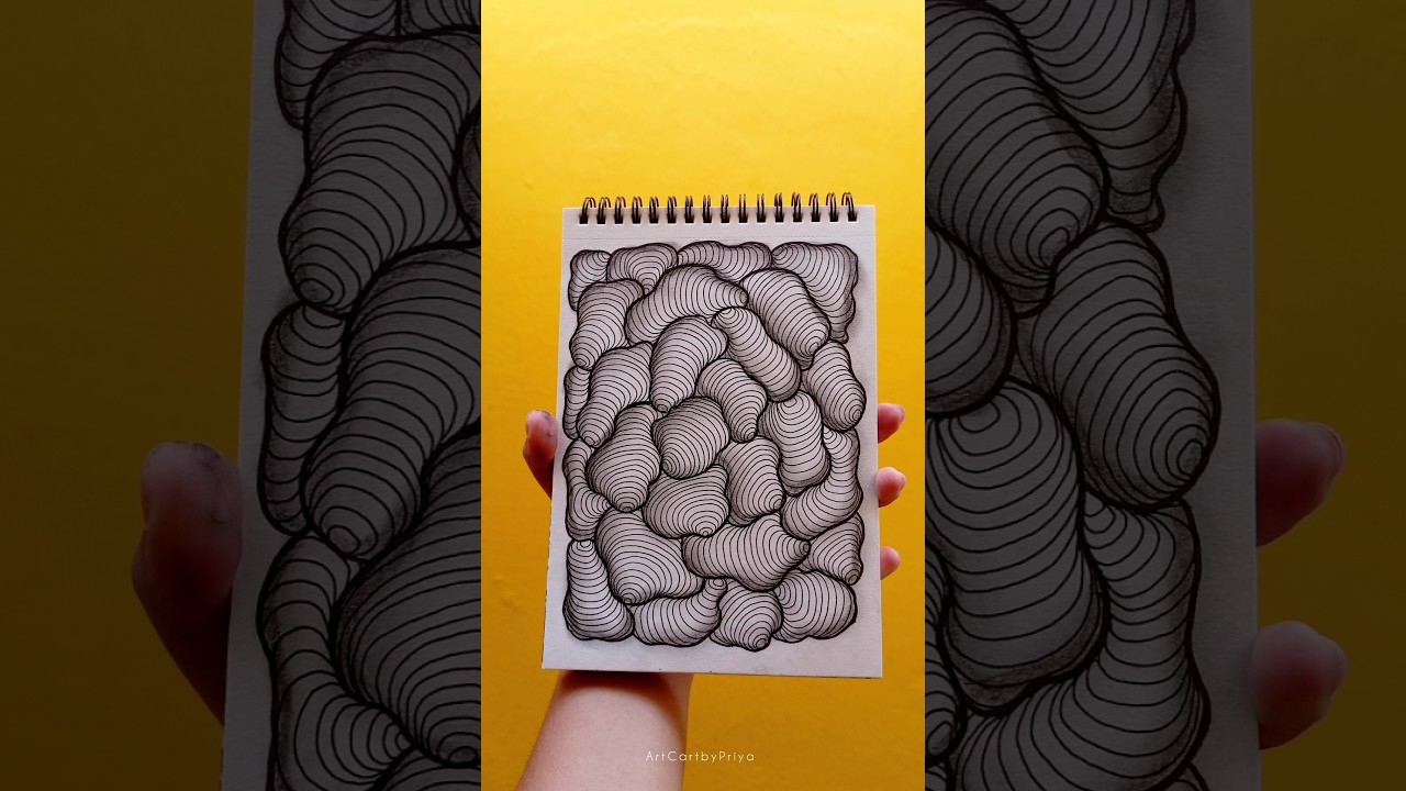Zentangling #zentagle #doodling #trending #artshorts #zenart #zendoodle