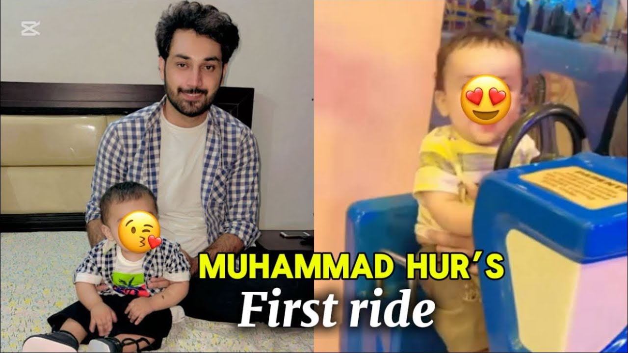 Muhammad hurr ki first ride 😍 || Hill park ki Rides || Gali Me Khatrnak Cow Bhag kr agyi 😲😱