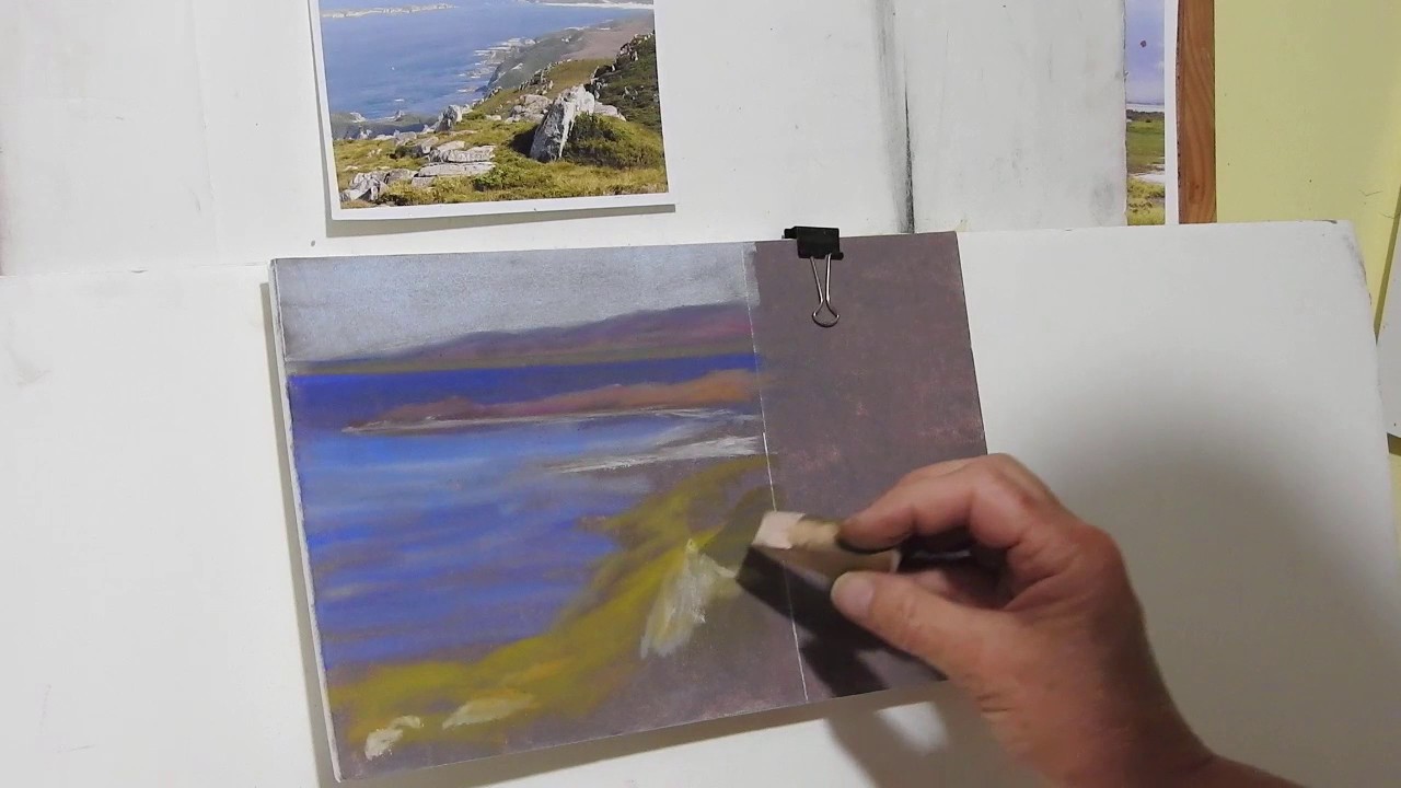 How to paint with Pan Pastels - Pastel painting course