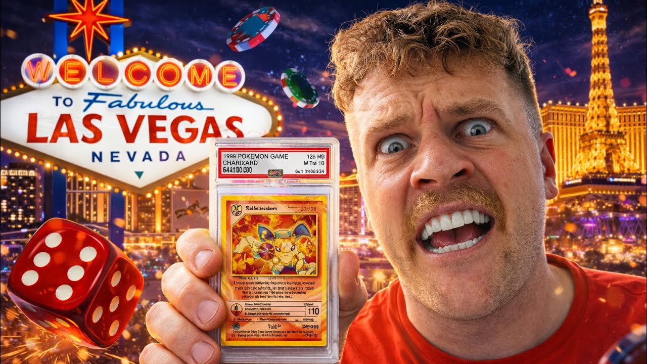 I Pulled the Holy Grail Pokémon Card in LAS VEGAS 🤯 🇺🇸 