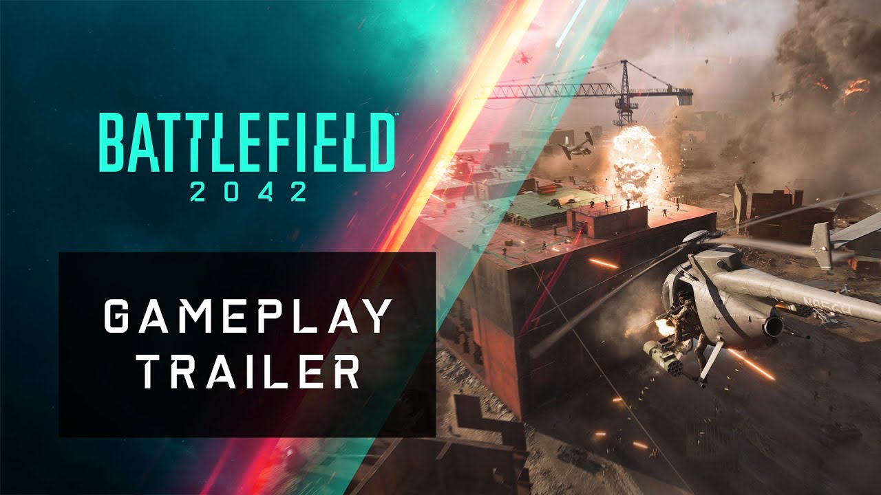Официальный трейлер игрового процесса Battlefield 2042