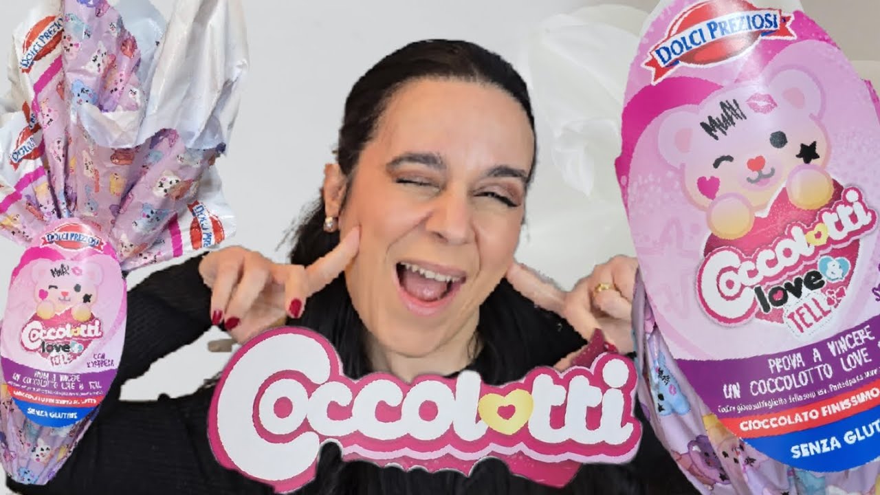 APRIAMO INSIEME L'UOVO DI PASQUA DI COCCOLOTTI 2025 🐻🩷