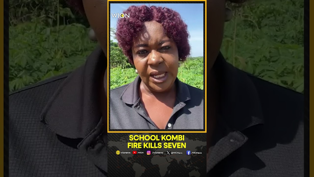 Seven Children Killed After School Kombi Catches Fire | WION Shorts
