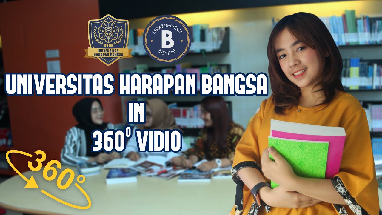 Tour Campus Universitas Harapan Bangsa in 360 Video