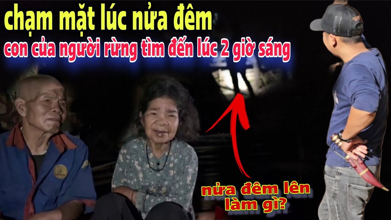 Nửa đêm phát hiện họ đã đến tìm ông bà.cả đêm không ai ngũ được.