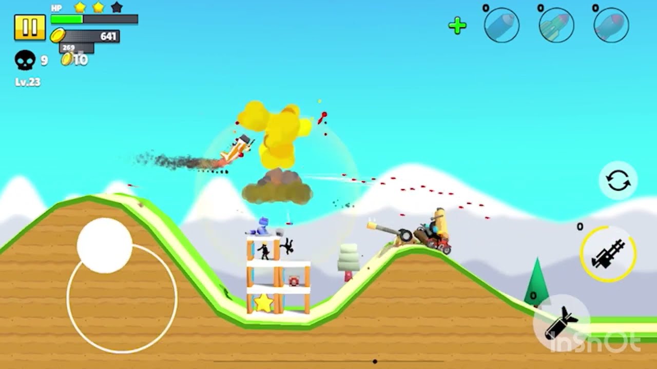 The plane bazuka. Level 21-23
