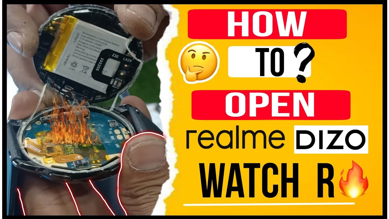 Dizo Watch R display issue | How To Open Smartwatch | Everything Soul
