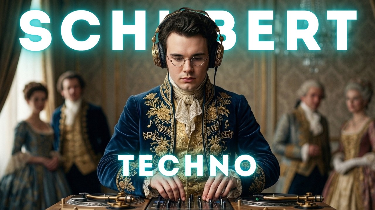 Franz Schubert Techno Mix | Emotional Piano Melodic Techno for Deep Focus