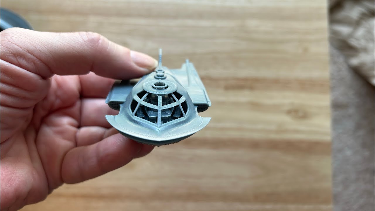 Fantastic Voyage Proteus 3D print 4 inches!