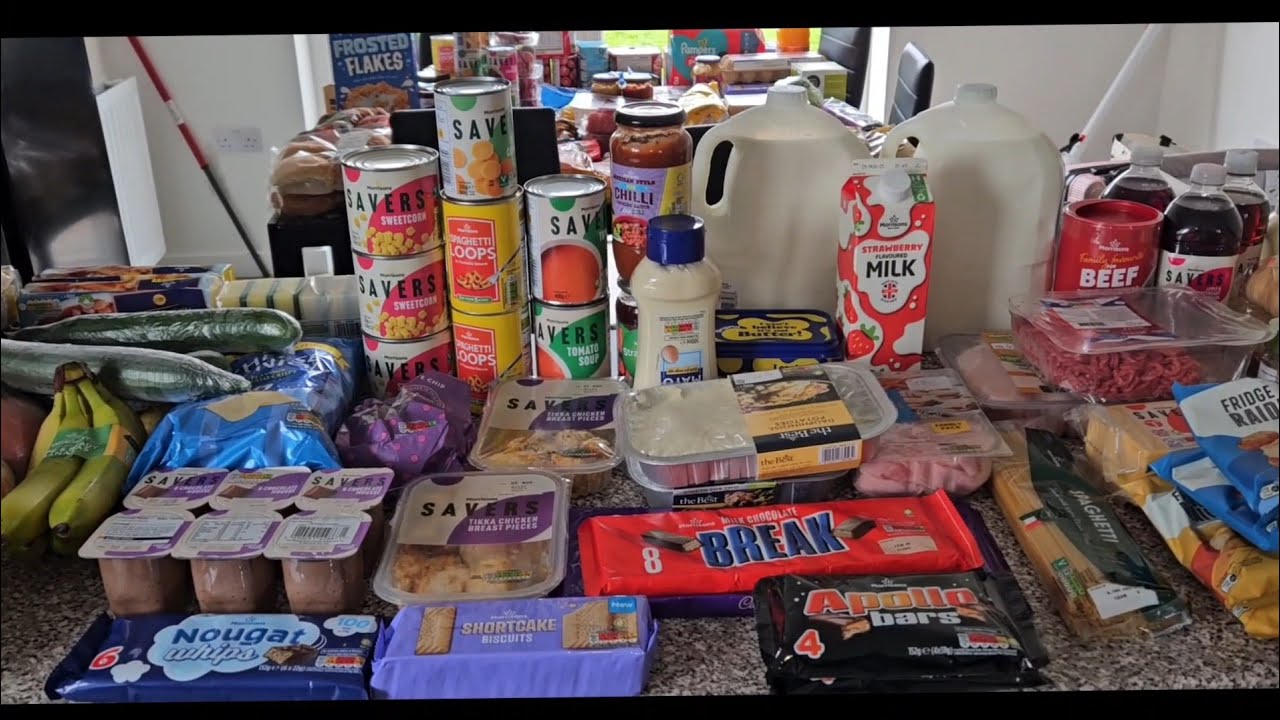 £250 Morrisons Food Haul | Large Family Grocery Haul
