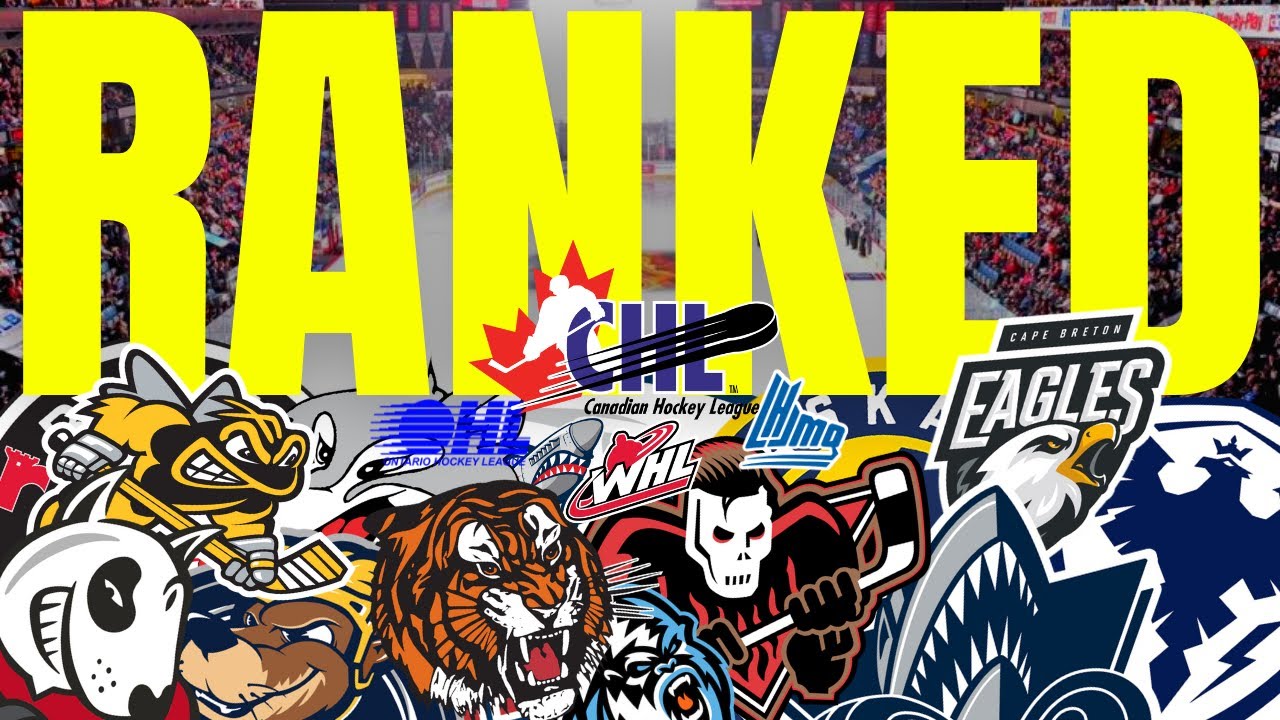 Ranking ALL 60 Canadian Hockey League Logos from WORST to BEST 🏒 [WHL, OHL, QMJHL]