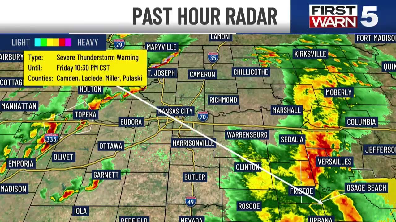 First Warn 5 Weather - New Tornado Watch Includes Kansas City