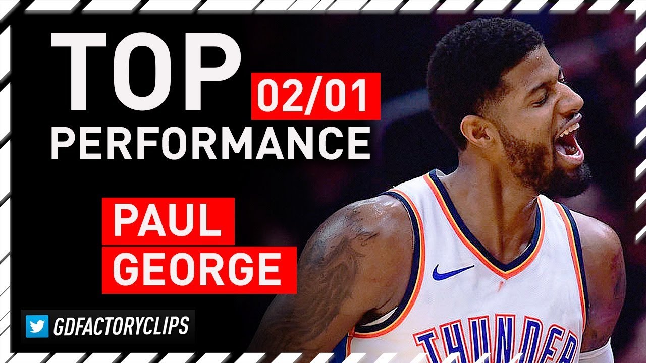 Paul George TOP Full Highlights vs Nuggets - 43 Points, All-STAR | 2018.02.01