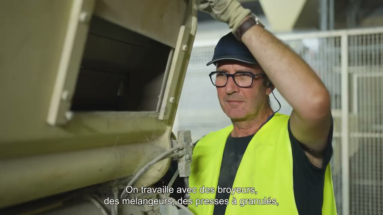 A la d&eacute;couverte des m&eacute;tier de la nutrition animale : Alain, responsable tour fabrication