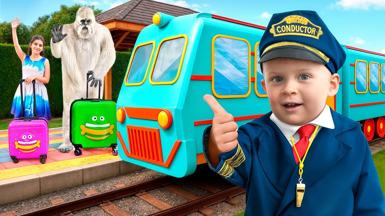 Оливер и забавное приключение на Поезде с необычными пассажирами