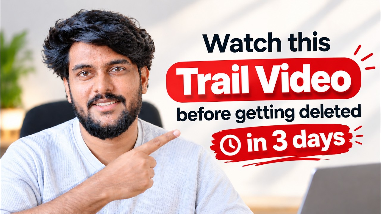 Deleting This Video in 3 Days | Complete College to Placement Guide | Stop Wasting Your College Y...