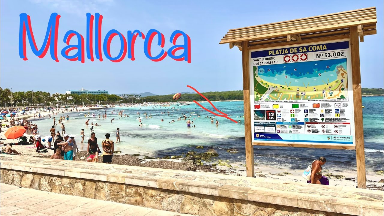 Mallorca, Platja De Sa Coma . Отпуск на Майорке 2023 .Заключительная часть, отзыв о отпуске,