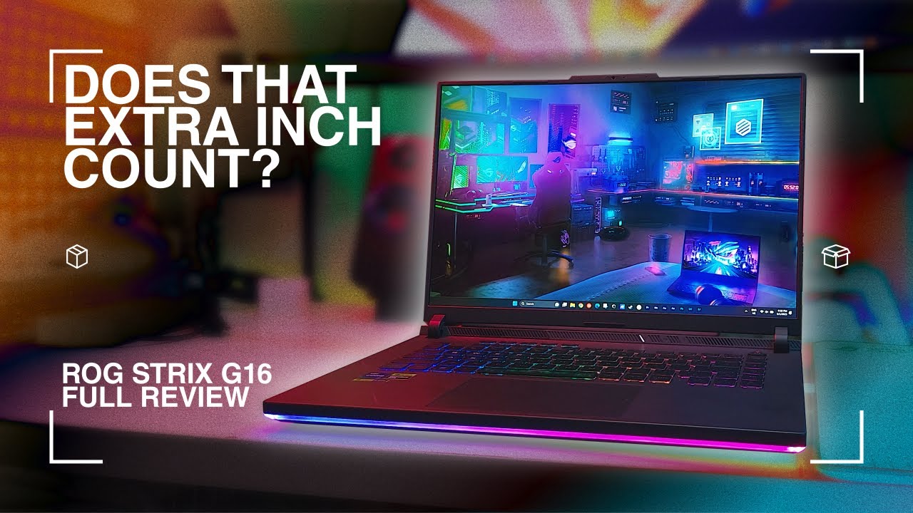 ROG STRIX G16 | Стоит ли того дополнительный дюйм?