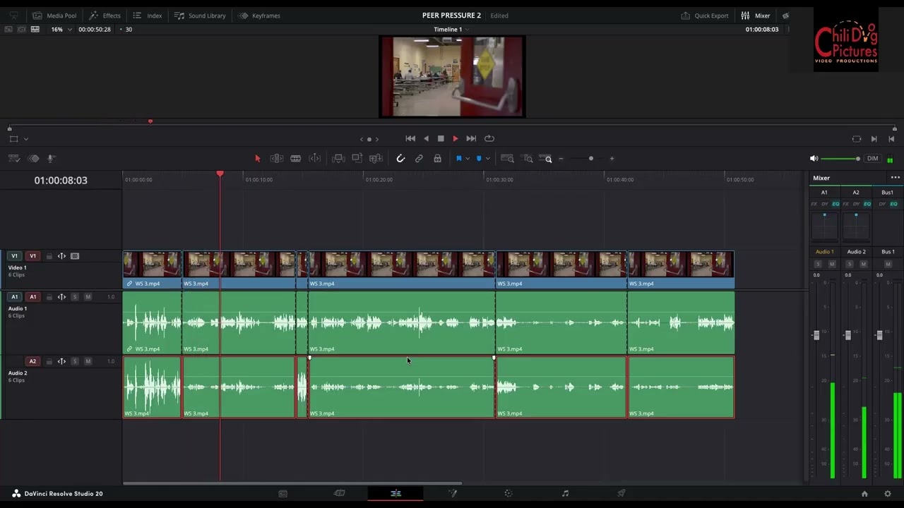 AUDIO CHECKERBOARDING