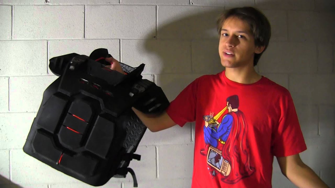 How to Make Electroluminescent Armor ($30 or less)