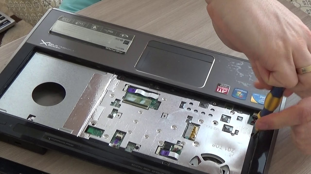 Разборка ноутбука Acer 4820tg-333g32miks