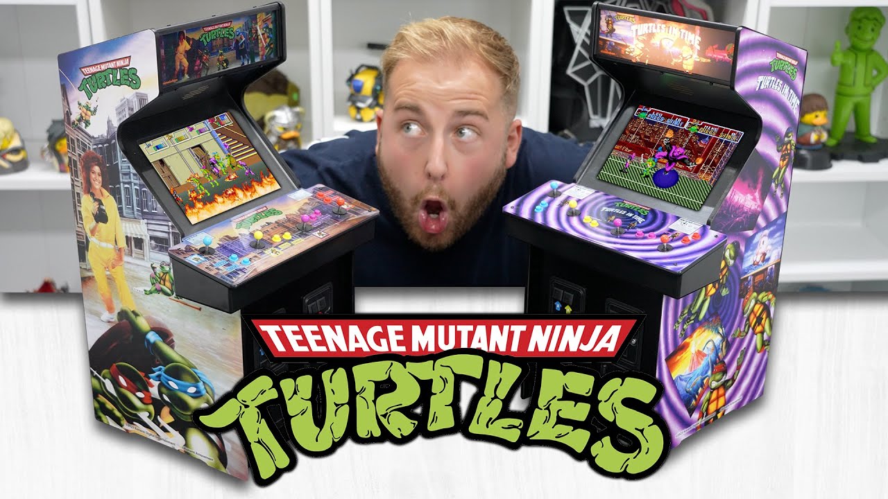 TMNT Quarter Scale Arcade Machines - EXCLUSIVE Hands On