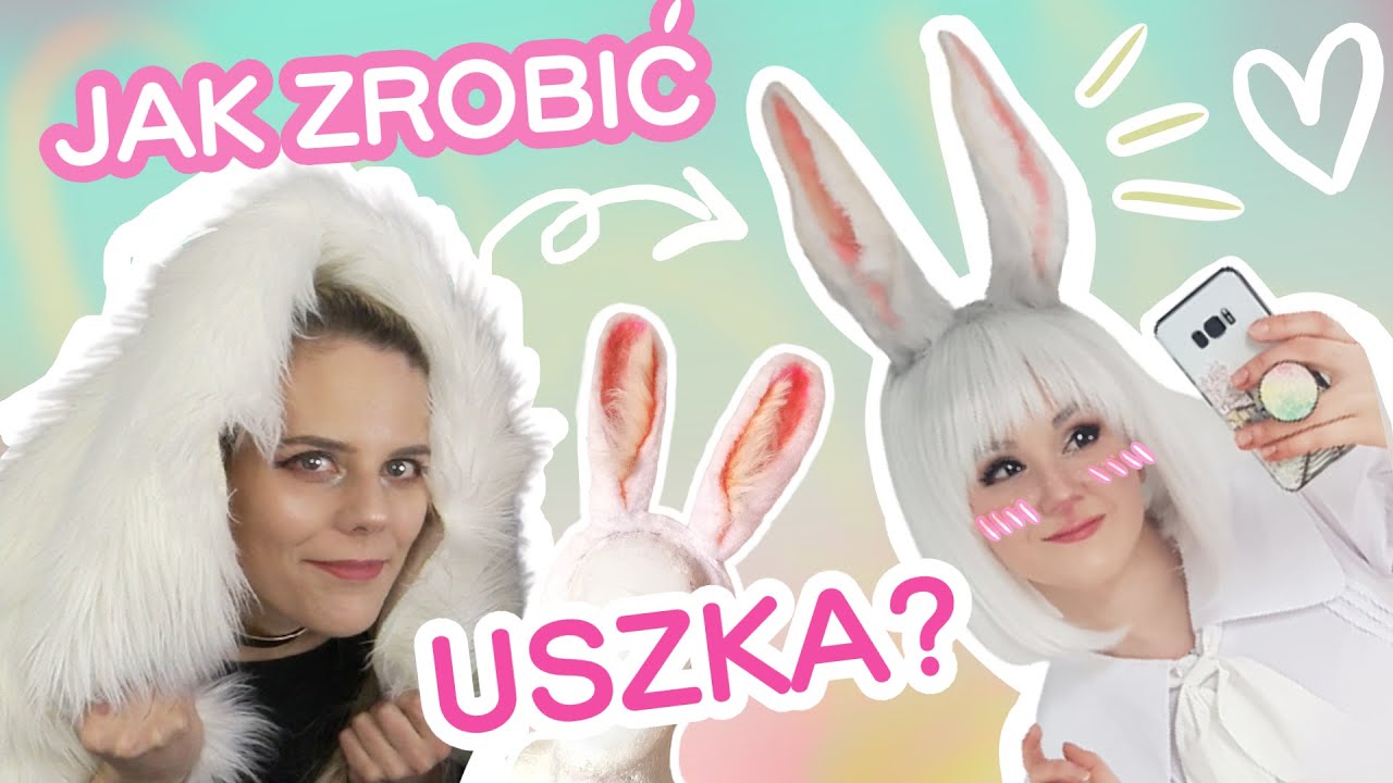 BUNNY EARS tutorial🐰 Jak zrobić zwierzęce uszka w cosplayu? 🦊
