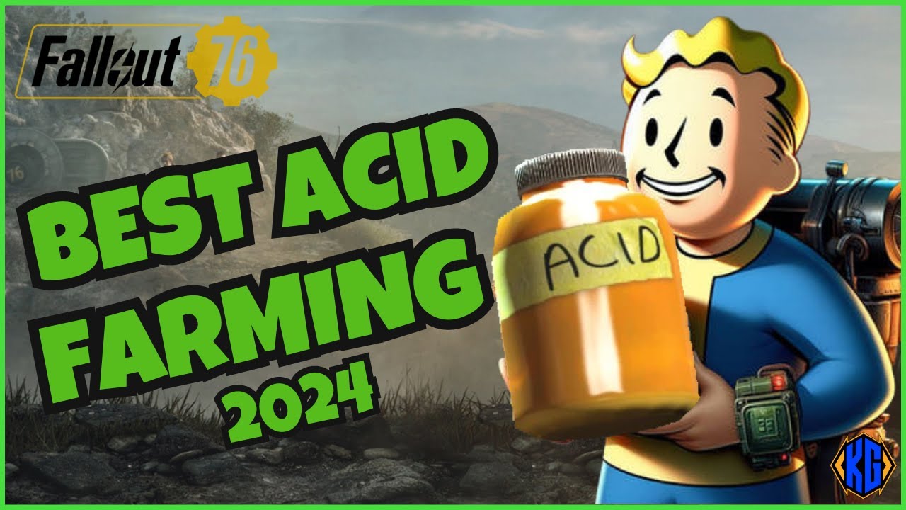 Fallout 76 - Easiest Acid Farming in 2024