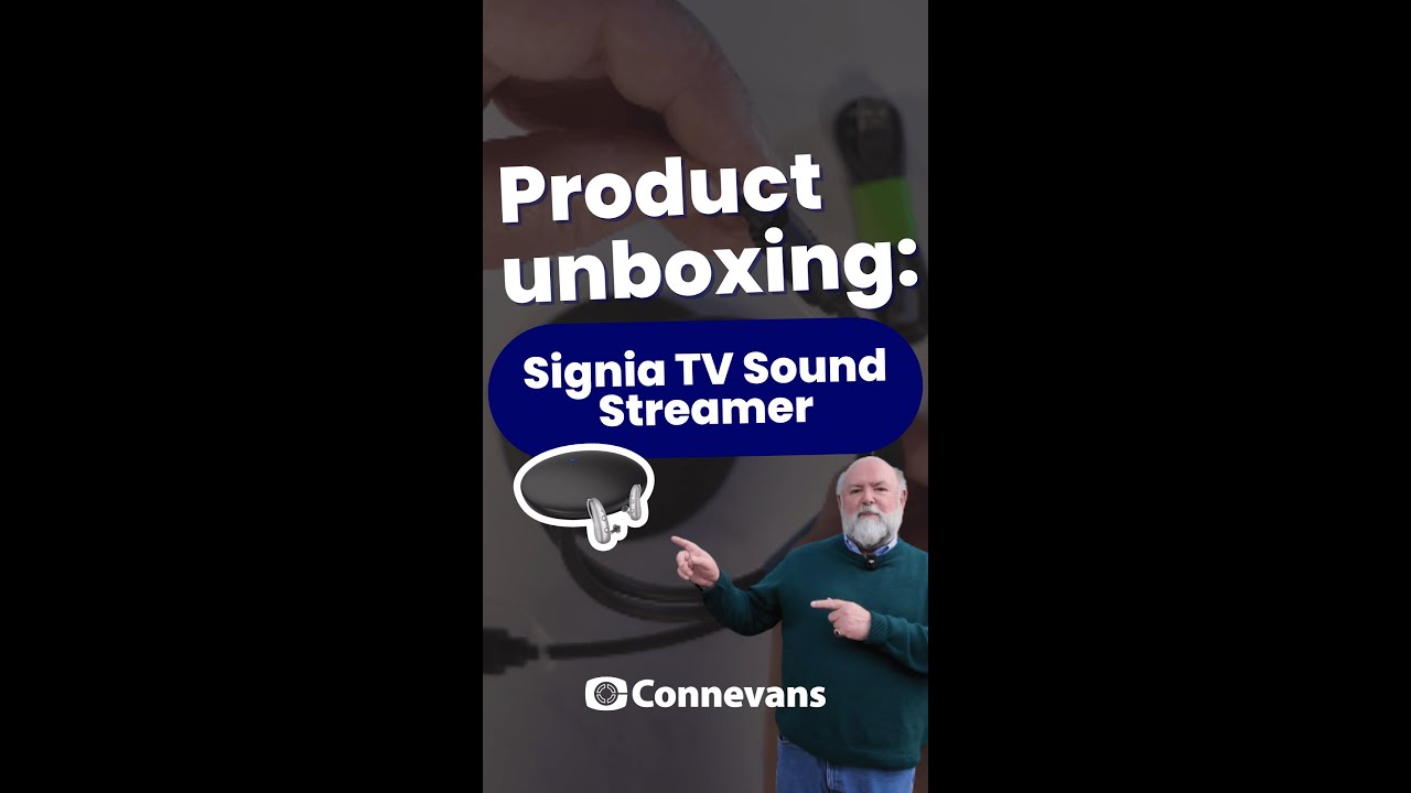 Unboxing the Signia TV Sound Streamer / Transmitter