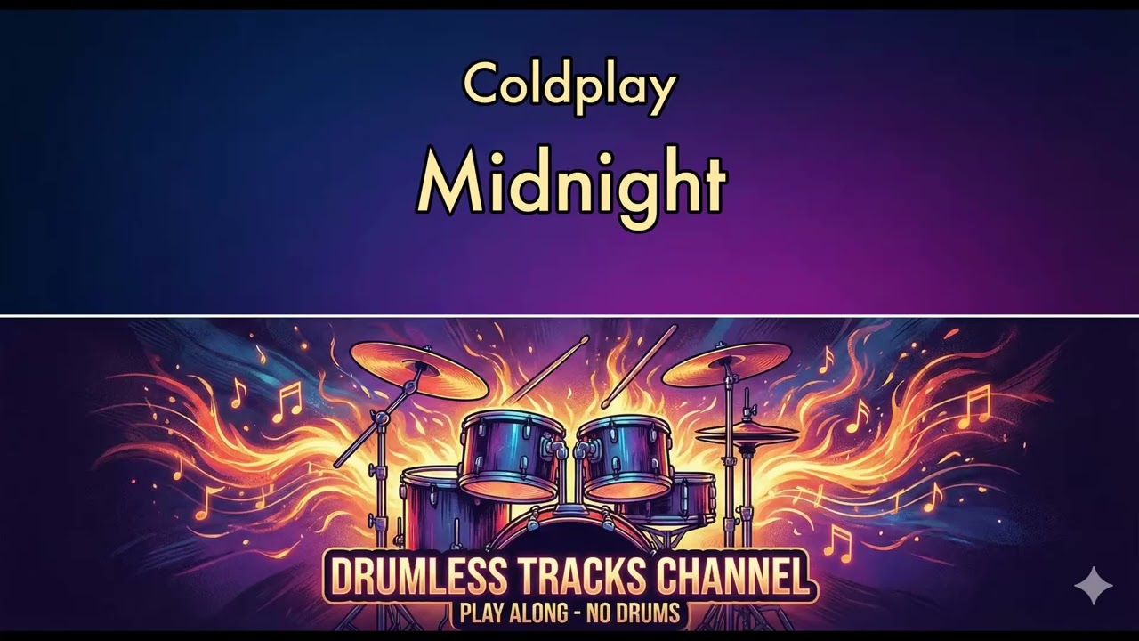 Coldplay - Midnight - Drumless