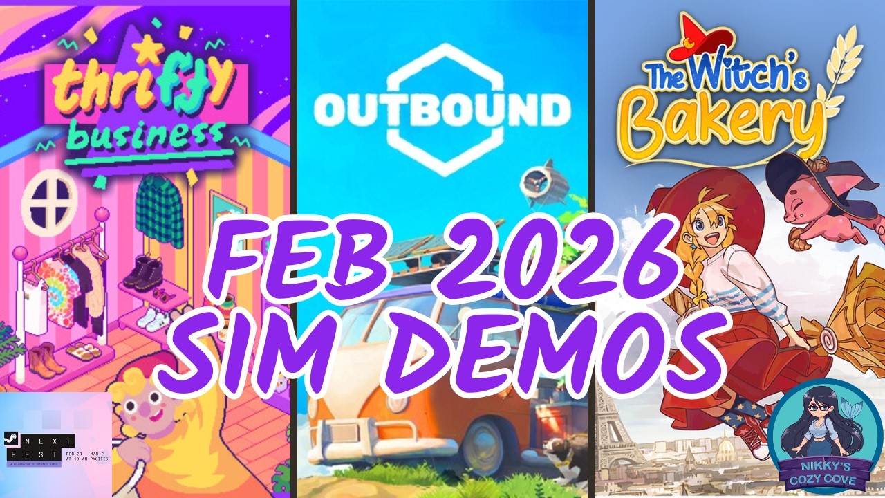 Steam Next Fest Sim Games!