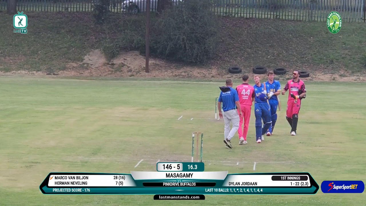 MASAGAMY vs PinkDrive Buffalos | Johannesburg | South Africa