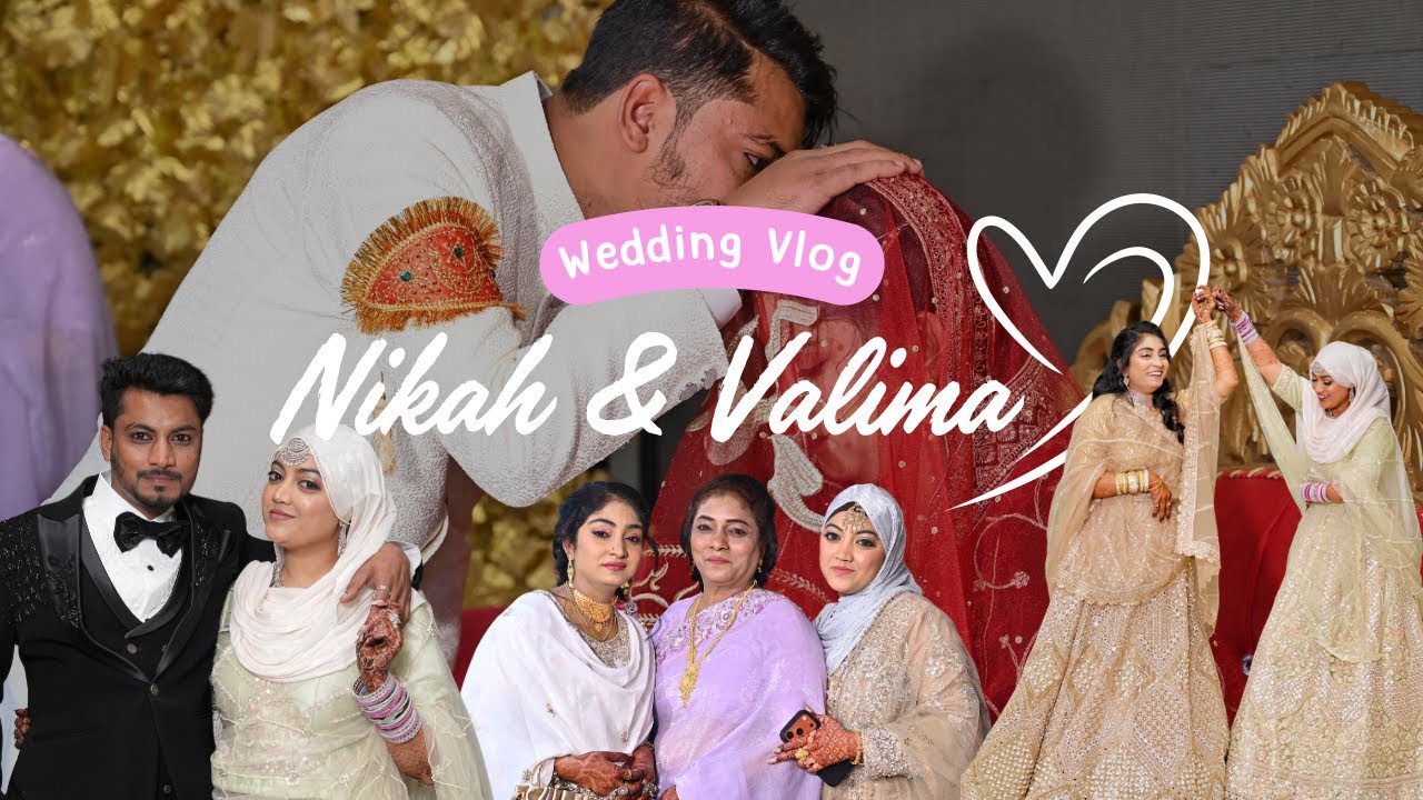 Nikah & Valima Vlog | Bhai ki Shadi | Bangalore wedding | Mehandi & makeup details  