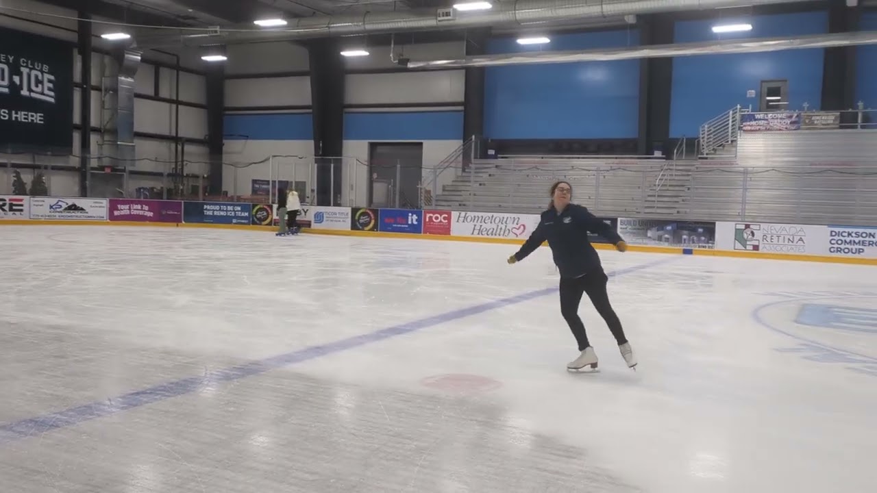 I'm Still Here: Adult Bronze Solo Free Dance Practice, Reno Ice