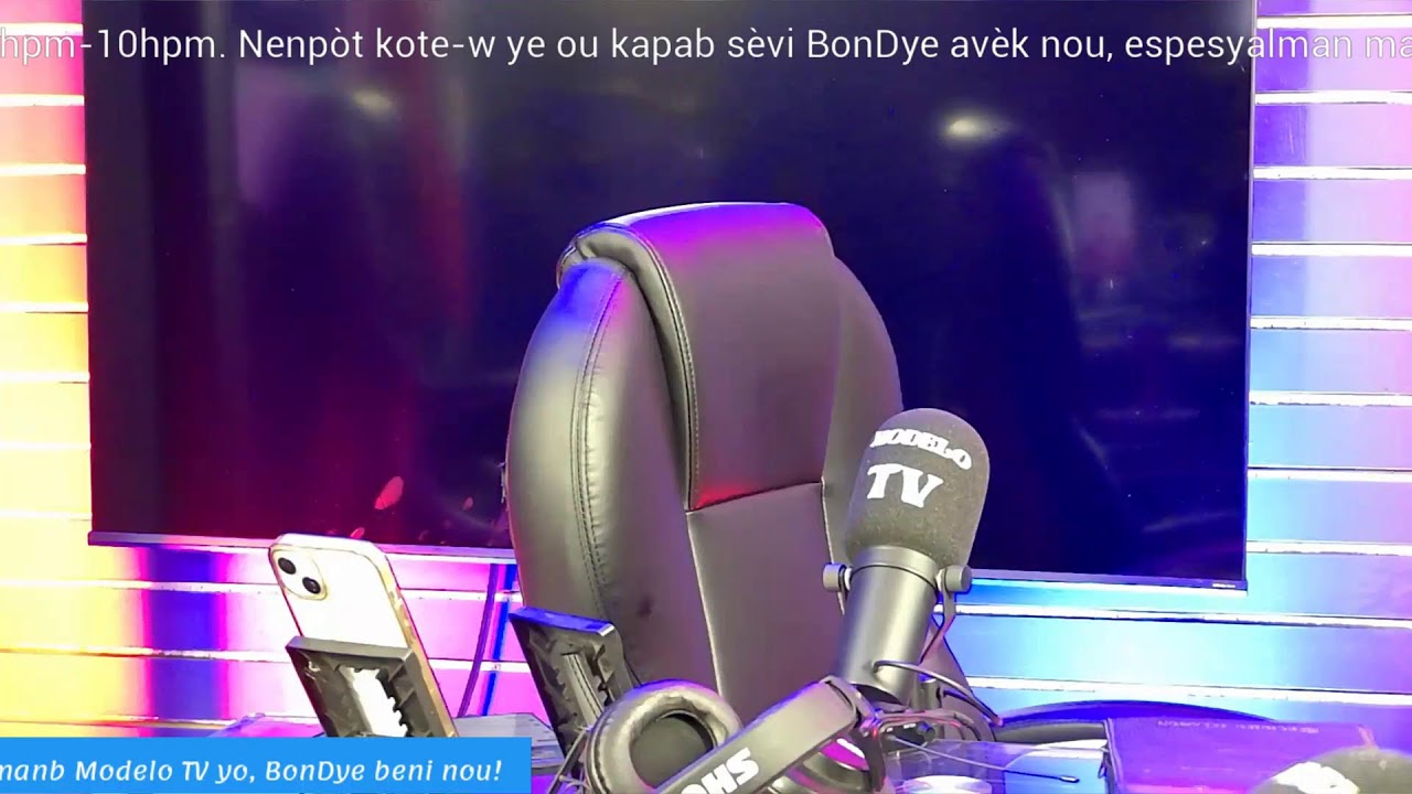 MODELO TV: LEVE NANM MWEN AK SOLÈY LA...