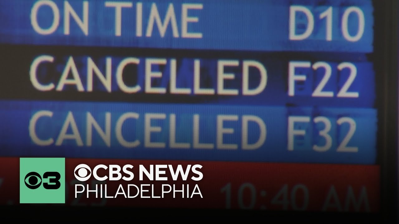 Travelers at Philadelphia International Airport feeling pain of government shutdown