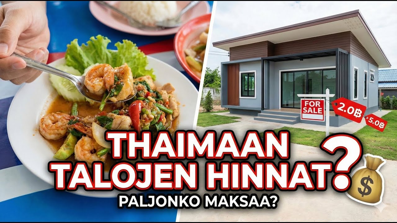 Talopaketteja katsomassa – Mitä uusi talo maksaa? Lounasta ensin