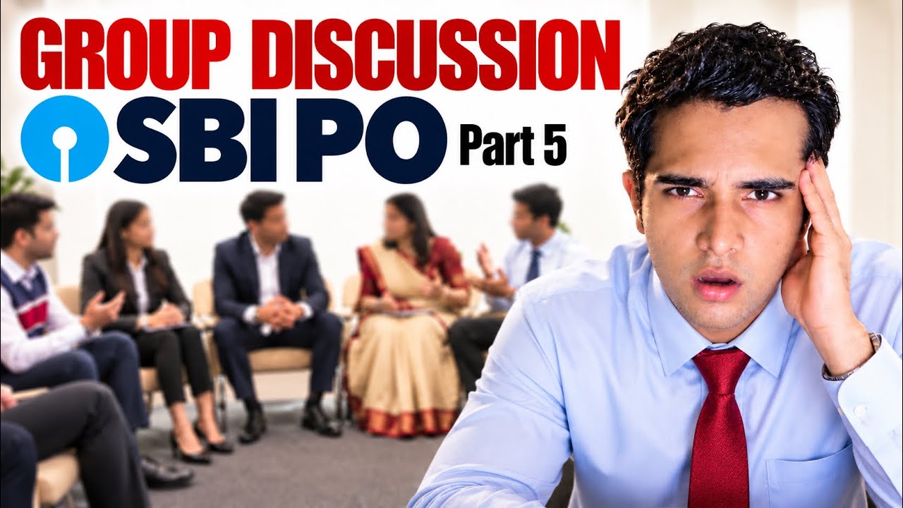 SBI PO Mock Group Discussion (GD)🔥| Topic 5 | Ashutosh Sharma