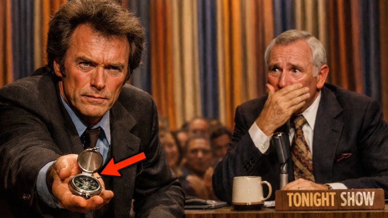 Clint Eastwood PULLED something from his POCKET on live TV... What Johnny Carson saw broke him