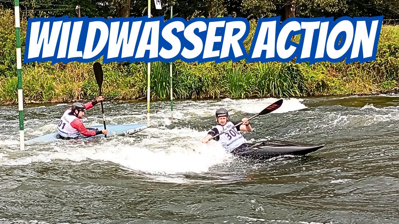 Wildwasser Action auf der Lippe - 41.  Gladbecker Kanu Slalom - Dorsten 15.09.2024 Ruhrgebiet NRW
