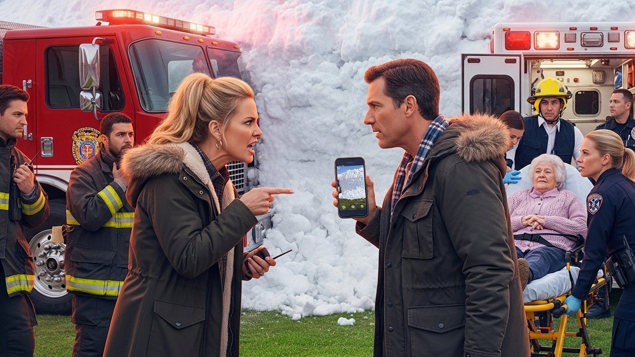 HOA Called Cops Over Emergency Access Blocked, But Their Own Snowpile Did It and I Had Photos