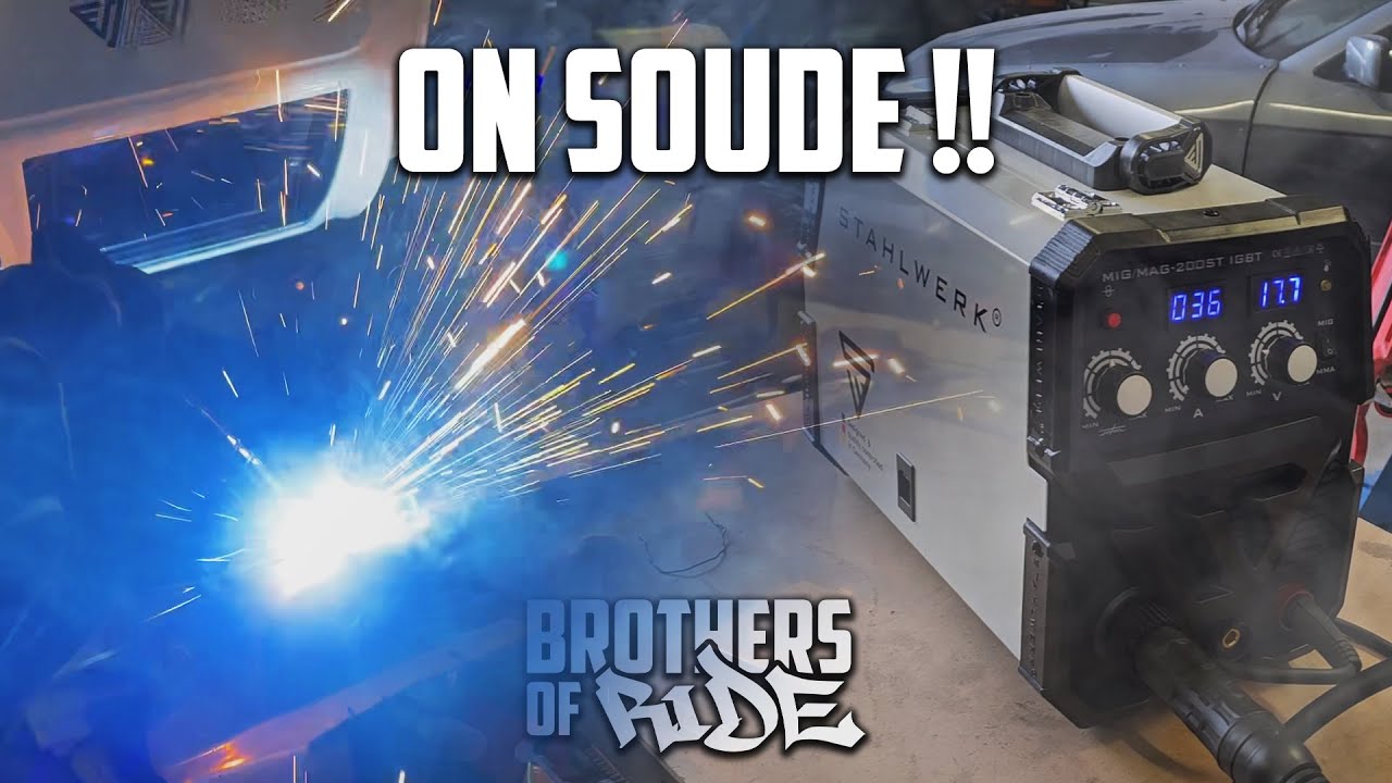 On se LANCE dans la SOUDURE !! Unboxing STALHVERK MIG MAG 200ST IGBT