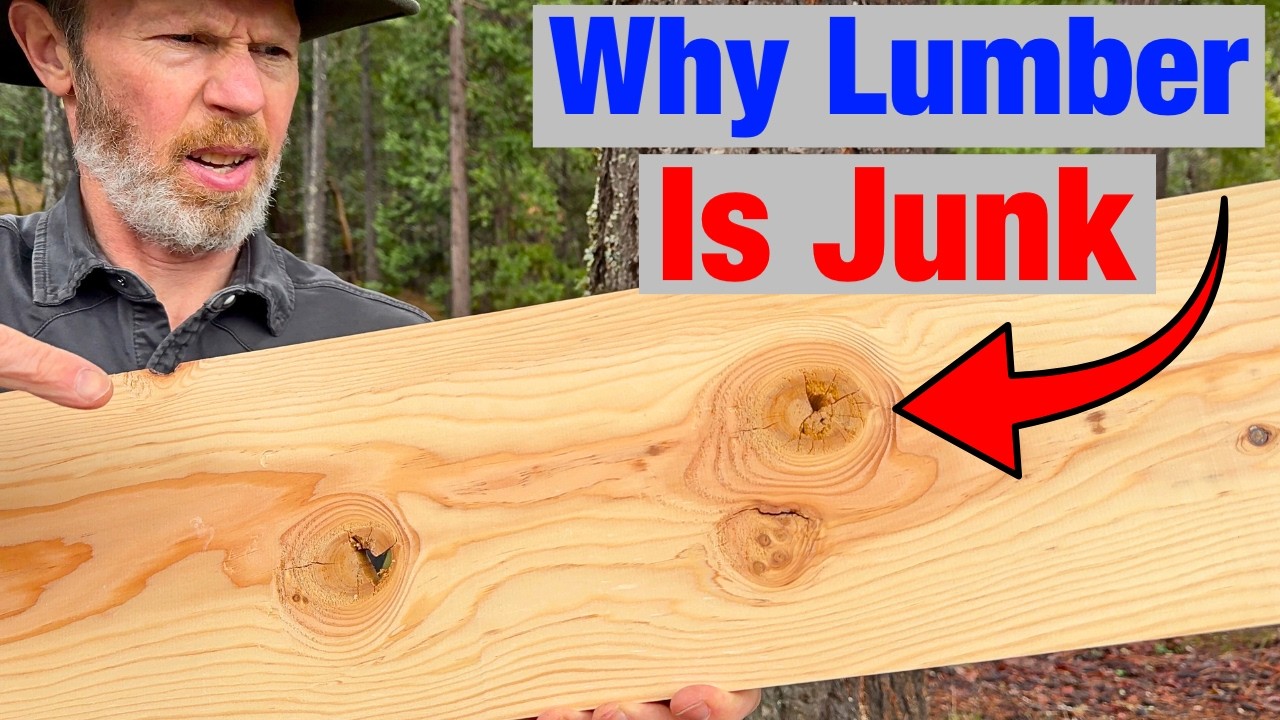 Why Modern Wood Quality Is So Terrible (Here's The Solution)