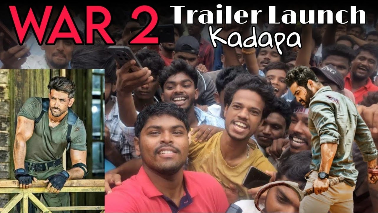 War 2 Trailer Launch Kadapa Vlog